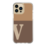 Slim Protection Case［ Original - initial two tone - V brown ］