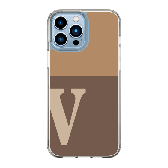 Slim Protection Case［ Original - initial two tone - V brown ］