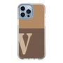 Slim Protection Case［ Original - initial two tone - V brown ］