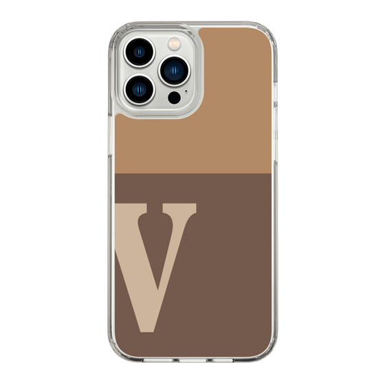 Slim Protection Case［ Original - initial two tone - V brown ］