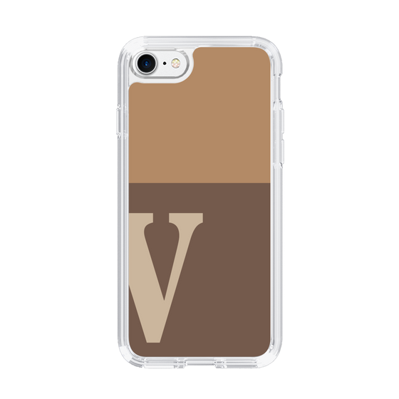 Slim Protection Case［ Original - initial two tone - V brown ］