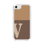 Slim Protection Case［ Original - initial two tone - V brown ］
