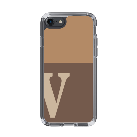 Slim Protection Case［ Original - initial two tone - V brown ］