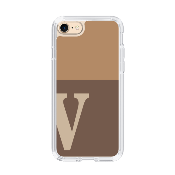 Slim Protection Case［ Original - initial two tone - V brown ］