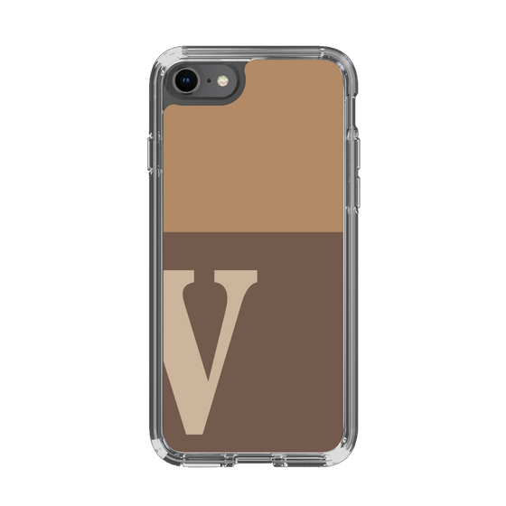 Slim Protection Case［ Original - initial two tone - V brown ］