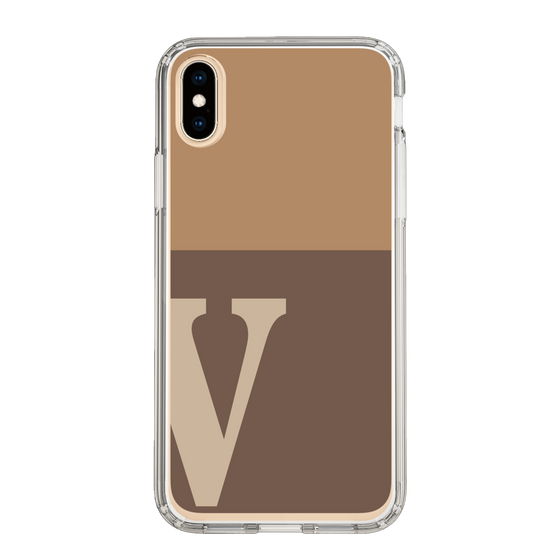 Slim Protection Case［ Original - initial two tone - V brown ］