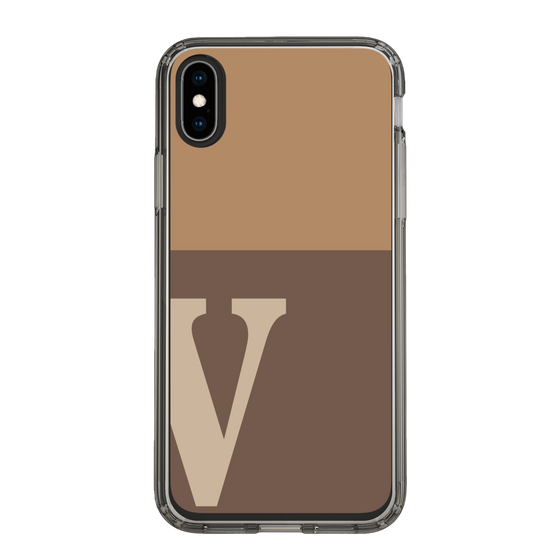 Slim Protection Case［ Original - initial two tone - V brown ］