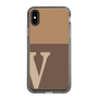 Slim Protection Case［ Original - initial two tone - V brown ］