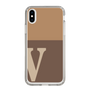 Slim Protection Case［ Original - initial two tone - V brown ］