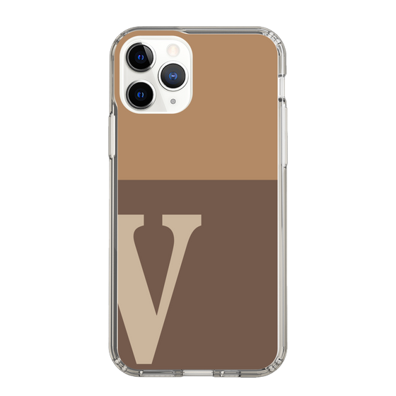 Slim Protection Case［ Original - initial two tone - V brown ］