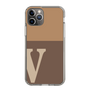 Slim Protection Case［ Original - initial two tone - V brown ］
