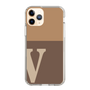 Slim Protection Case［ Original - initial two tone - V brown ］