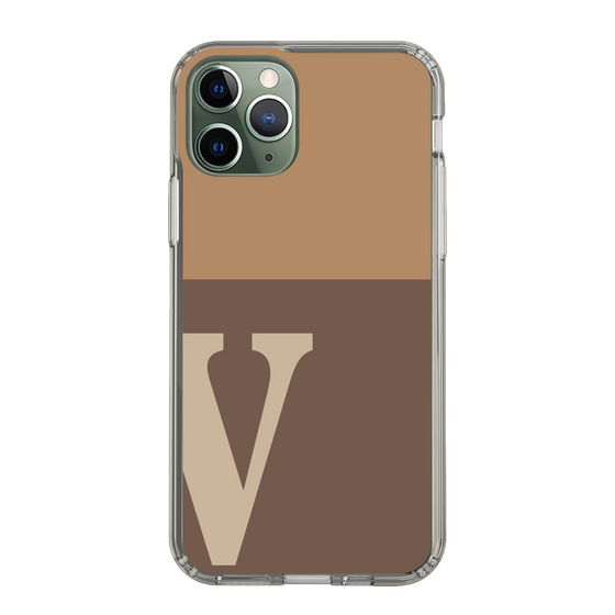 Slim Protection Case［ Original - initial two tone - V brown ］