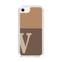 Slim Protection Case［ Original - initial two tone - V brown ］