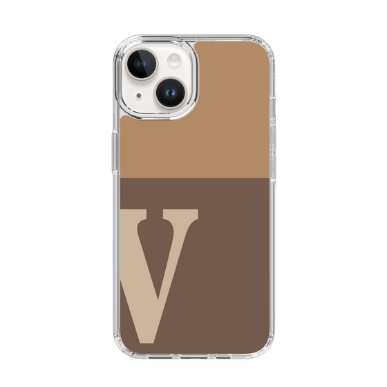 Slim Protection Case［ Original - initial two tone - V brown ］