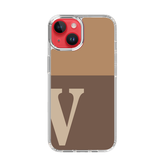 Slim Protection Case［ Original - initial two tone - V brown ］