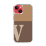 Slim Protection Case［ Original - initial two tone - V brown ］