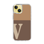 Slim Protection Case［ Original - initial two tone - V brown ］