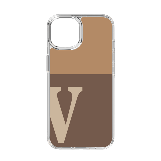 Slim Protection Case［ Original - initial two tone - V brown ］