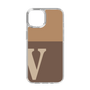 Slim Protection Case［ Original - initial two tone - V brown ］