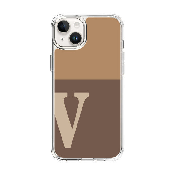 Slim Protection Case［ Original - initial two tone - V brown ］