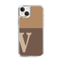 Slim Protection Case［ Original - initial two tone - V brown ］