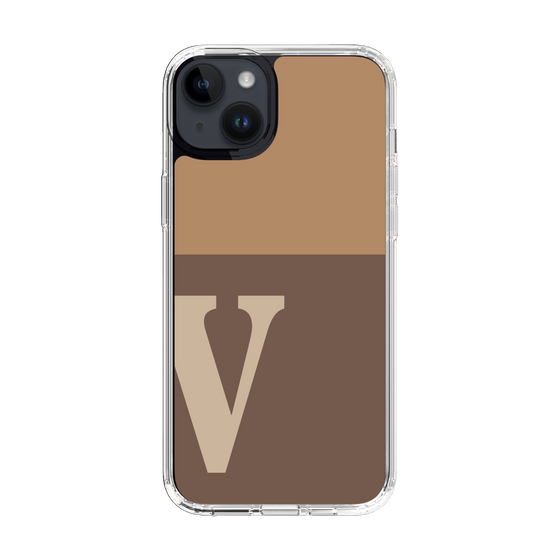 Slim Protection Case［ Original - initial two tone - V brown ］