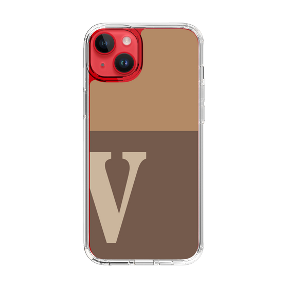 Slim Protection Case［ Original - initial two tone - V brown ］