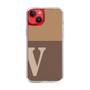 Slim Protection Case［ Original - initial two tone - V brown ］