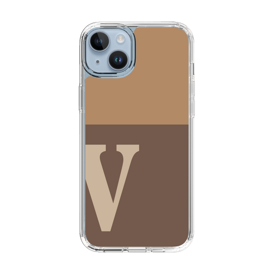 Slim Protection Case［ Original - initial two tone - V brown ］