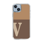 Slim Protection Case［ Original - initial two tone - V brown ］