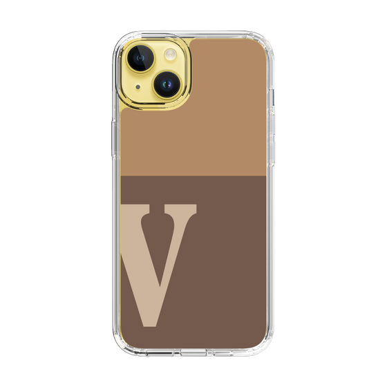 Slim Protection Case［ Original - initial two tone - V brown ］