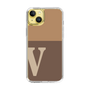 Slim Protection Case［ Original - initial two tone - V brown ］