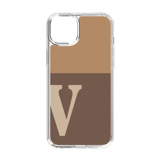 Slim Protection Case［ Original - initial two tone - V brown ］