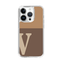 Slim Protection Case［ Original - initial two tone - V brown ］