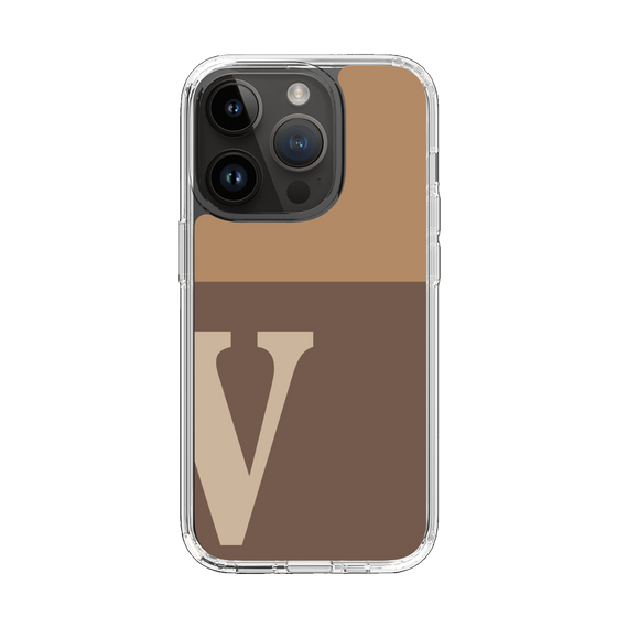 Slim Protection Case［ Original - initial two tone - V brown ］