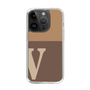Slim Protection Case［ Original - initial two tone - V brown ］