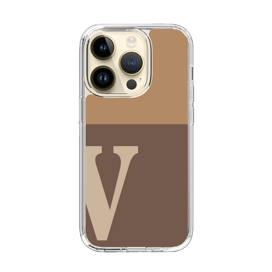 Slim Protection Case［ Original - initial two tone - V brown ］