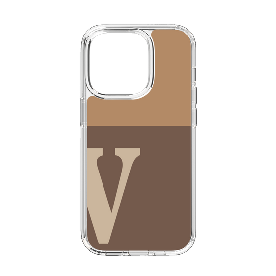 Slim Protection Case［ Original - initial two tone - V brown ］