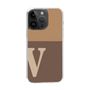 Slim Protection Case［ Original - initial two tone - V brown ］