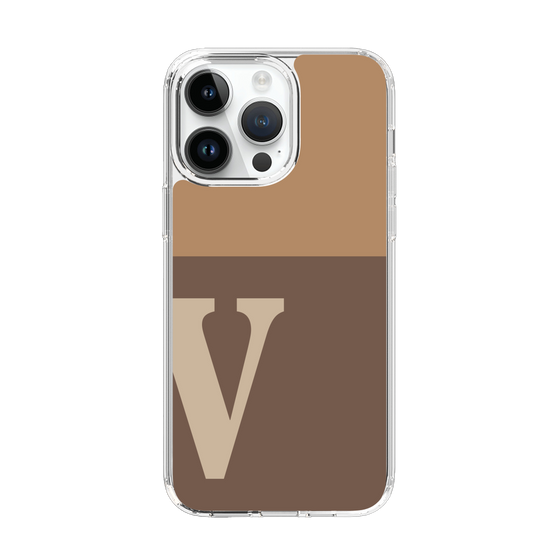 Slim Protection Case［ Original - initial two tone - V brown ］