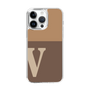 Slim Protection Case［ Original - initial two tone - V brown ］