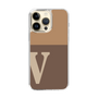 Slim Protection Case［ Original - initial two tone - V brown ］