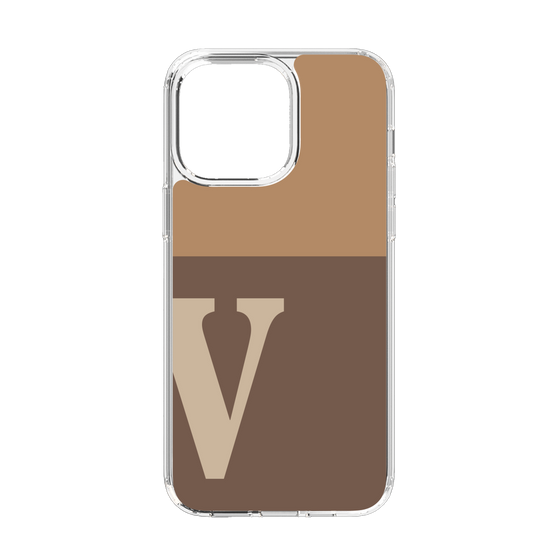 Slim Protection Case［ Original - initial two tone - V brown ］