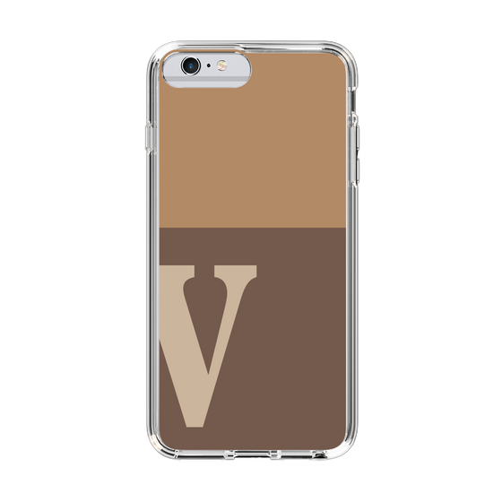 Slim Protection Case［ Original - initial two tone - V brown ］