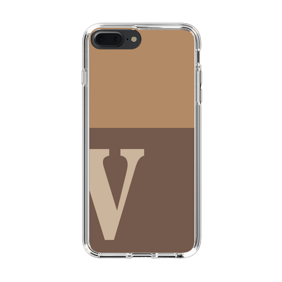 Slim Protection Case［ Original - initial two tone - V brown ］