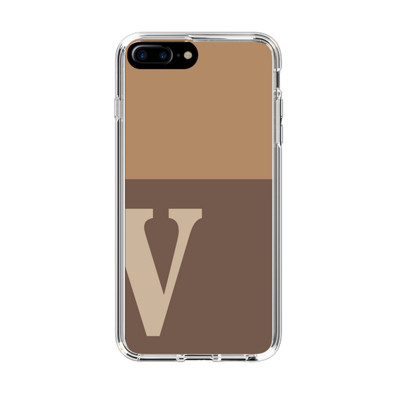 Slim Protection Case［ Original - initial two tone - V brown ］