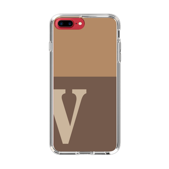 Slim Protection Case［ Original - initial two tone - V brown ］