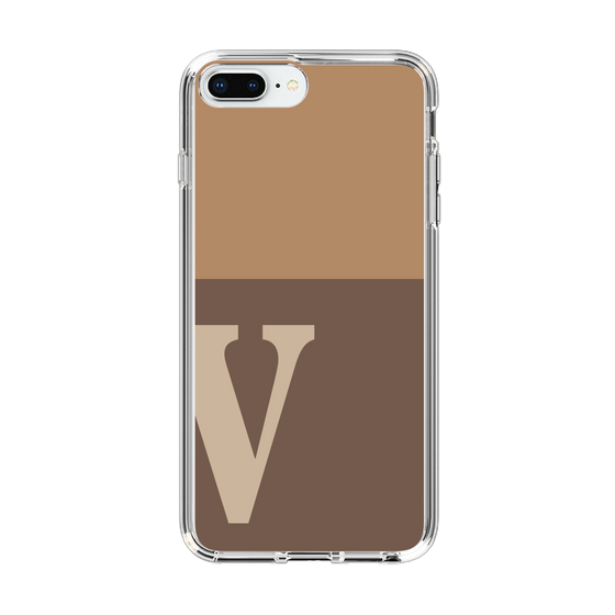 Slim Protection Case［ Original - initial two tone - V brown ］
