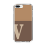 Slim Protection Case［ Original - initial two tone - V brown ］